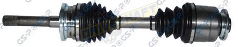 CV SHAFT FRD COUREIR FW/HUBS LH
