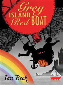Grey Island Red Boat