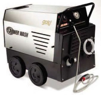 Powerwash Gold Base 3 Ph Hot Water Blaster, 3000 Psi 15 Lpm 7.5 Hp