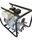 3" (80mm) pull start 6.5hp Petrol Engine driven water pump