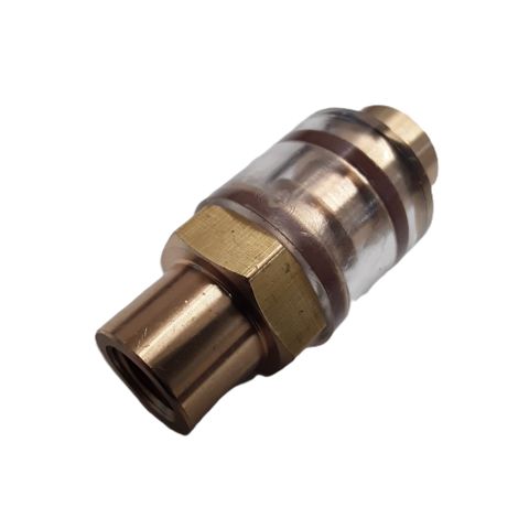 Scavenger Line Brass Restrictor 1.5mm Orifice suit 75-90kw ATV 1/8th FF Thread
