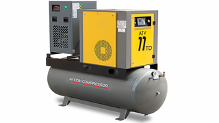 Aykom 4kW 300 Litre Screw Compressor with Dryer / Receiver
