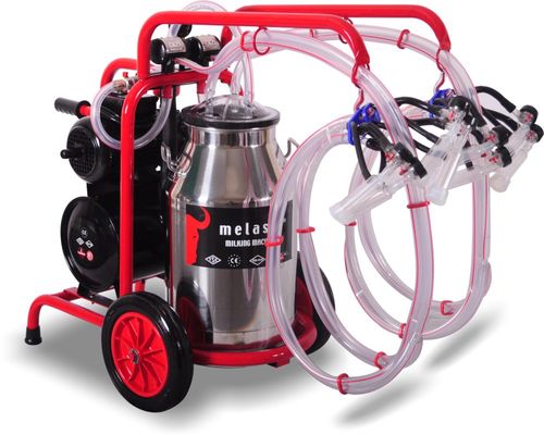 Melasty Quad Goat Single Bucket Milking Machine