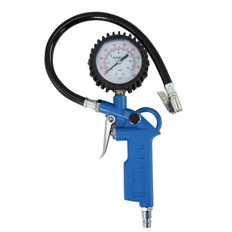 Tyre inflator with gauge Rongpeng