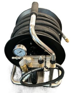 4000psi Drain Cleaning 50m Hose Reel and Nozzle Set