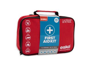 First Aid Kit 1-6 person, 85pc,  Fabric case with handle