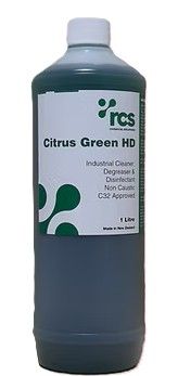 1L- Citrus Green Degreaser/Cleaner H/D - Super Concentrated C32 Approved
