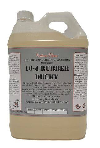 10-4 Rubber Ducky - 5L - Foam on vehicle cleaner - MPI C31 approved