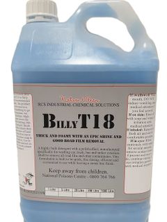 BT18 - 5L A high foaming thick and creamy vehicle wash with a polishing effect.