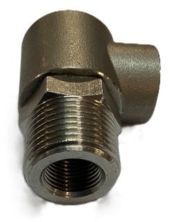 Water Blaster 90o Swivel 3/8" F X 3/8" F 5000 PSI
