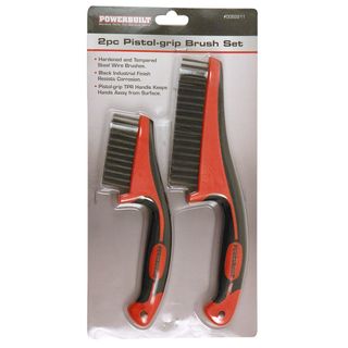 Pistol Grip Brush Set