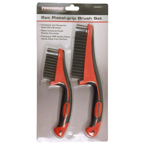 Pistol Grip Brush Set