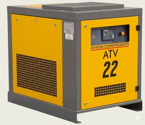 Aykom 22kw 3.6m3 / 127cfm Belt Drive Screw Compressor