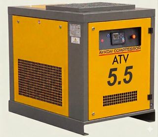Aykom 5.5kw 0.8m3/28cfm Belt Drive Screw Air Compressor