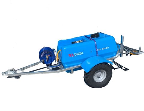 BA Pumps & Sprayers 12V 200L Trailer 107 PSI Pump 15m Hose Reel M30 Lance
