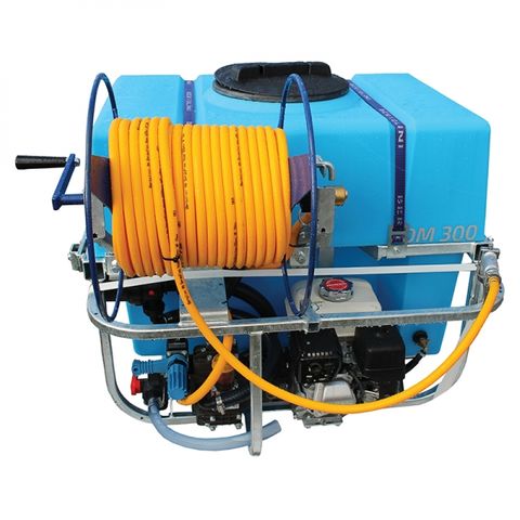 Deckmount 300 Ltr 430 5hp Hose Reel 50 Metre