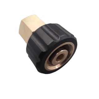 M22F x 3/8F Brass Coupler 14mm