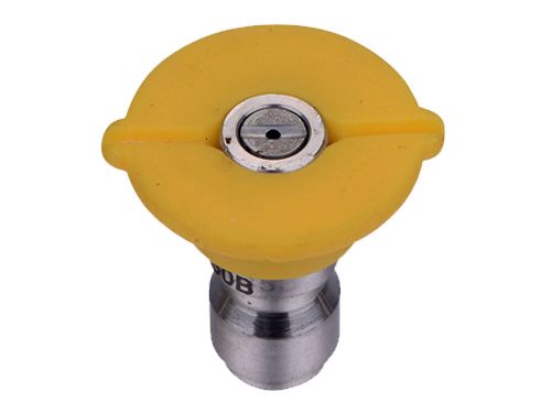 025 SS Quick Connect Nozzle 15o Orange