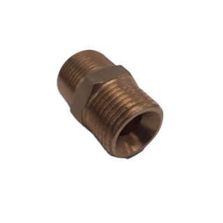 M22m x M22 Brass Nipple / Joiner