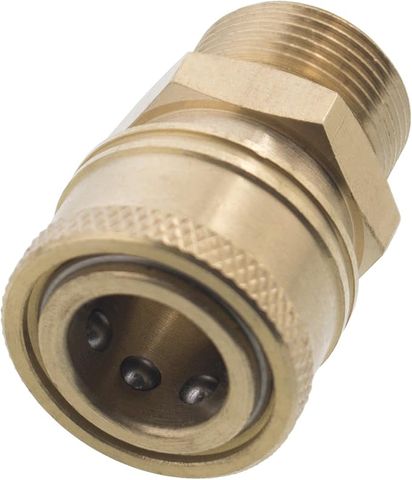 M22 x 14mm male / 3/8QC female adaptor