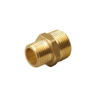 M22 x 3/8 M Brass Nipple