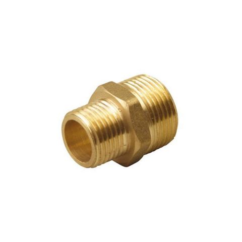 M22 x 3/8 M Brass Nipple