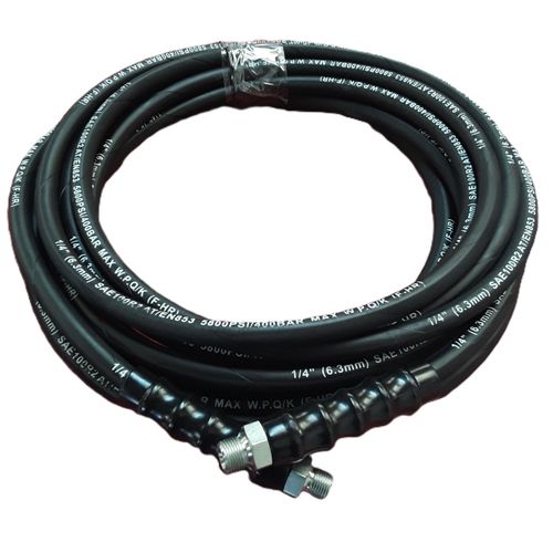 10MQT - 10 metre Two Braid 1/4" Waterblaster High Pressure