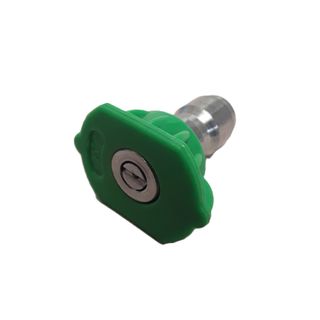 1/4 035 SS Quick Connect Nozzle 25o Green