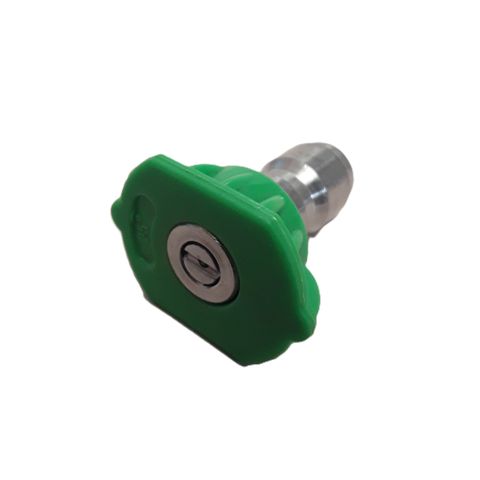 1/4 045 SS Quick Connect Nozzle 25o Green
