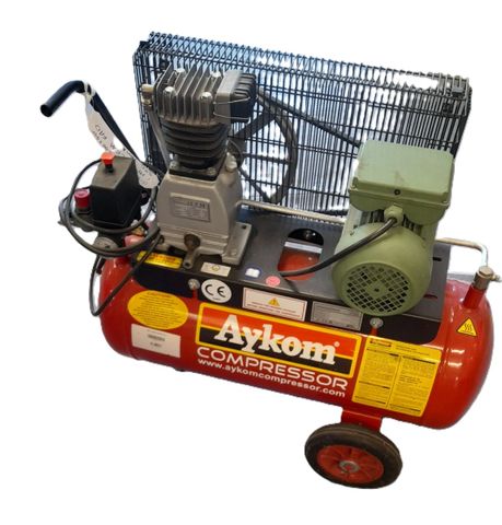 Aykom Air Compressor 1hp 50 litre tank 110 litres per min
