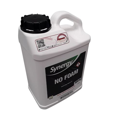 SYNERGY FOAM 5 LITRESYNERGY FOAM 5 LITRESynergy No Foam 5 Litre