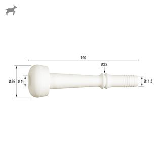 Melasty Goat Silcone Indivdual Liner