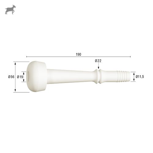 Melasty Goat Silcone Indivdual Liner