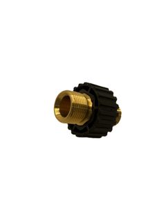 M22 M x M22 M Brass Nipple / Joiner 14mm Pin