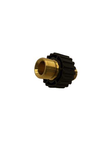 M22 M x M22 M Brass Nipple / Joiner 14mm Pin