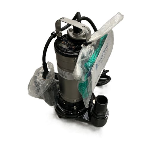 SS AquaStrong 370w, 13.5m3ph, 11mhead, 1.5' outlet, Pass 20mm particle 240v Pump