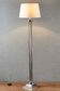 Hudson Floor Lamp Base Antique Silver