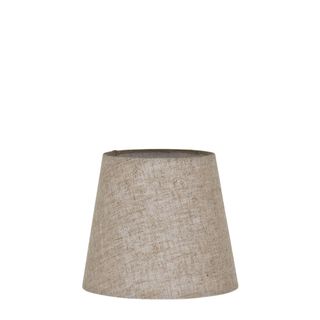Linen Taper Lamp Shade XXS Dark Natural