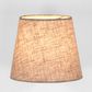 Linen Taper Lamp Shade XXS Dark Natural