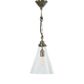 Gadsden Ceiling Pendant Small Silver