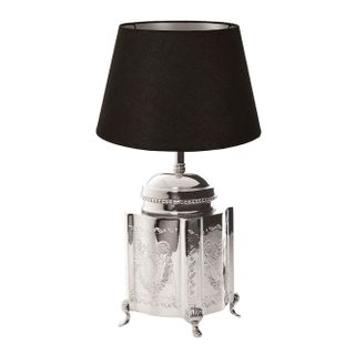 Kensington Table Lamp Base Large Shiny Nickel