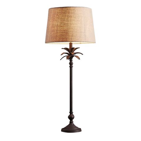 Casablanca Table Lamp Base Bronze