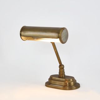 Carlisle Banker's Desk Lamp Brass
