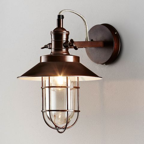 Maine Wall Light Bronze