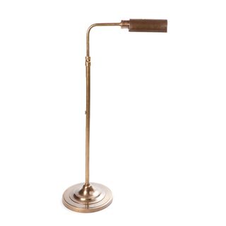 Brooklyn Floor Lamp Antique Brass