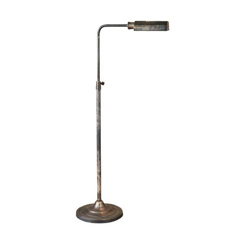 Brooklyn Floor Lamp Antique Silver