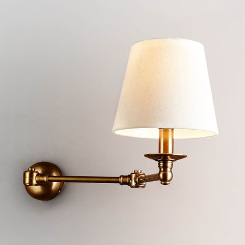 Portland Wall Light Base Brass