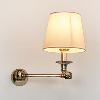 Portland Wall Light Base Silver