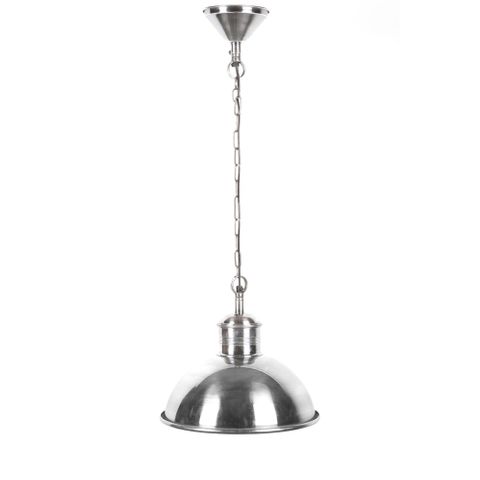 Boston Dome Ceiling Pendant Silver