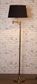 Macleay Floor Lamp Base Antique Brass- Base Only